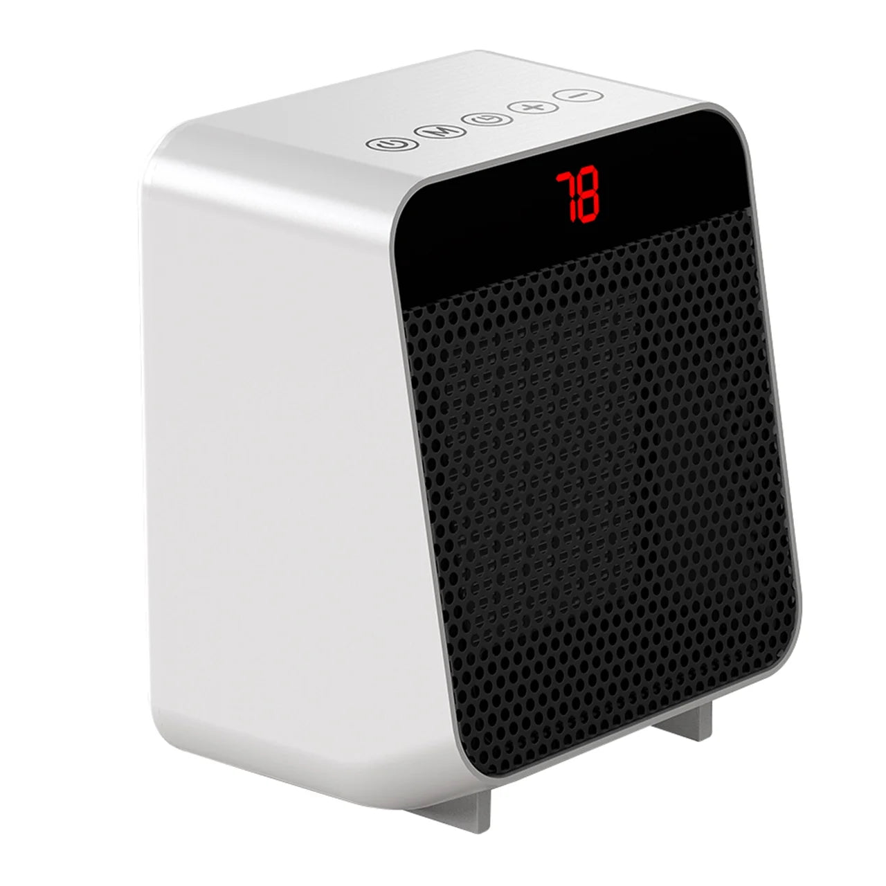 Soleil Electric Digital Ceramic Heater 1500W Indoor White PTC-916W