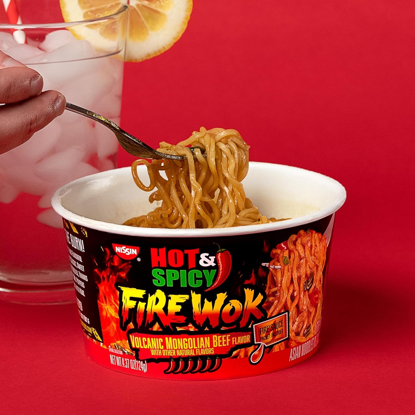 Hot & Spicy Fire Wok, Volcanic Mongolian Beef, 4.37 Ounce (Pack of 6)