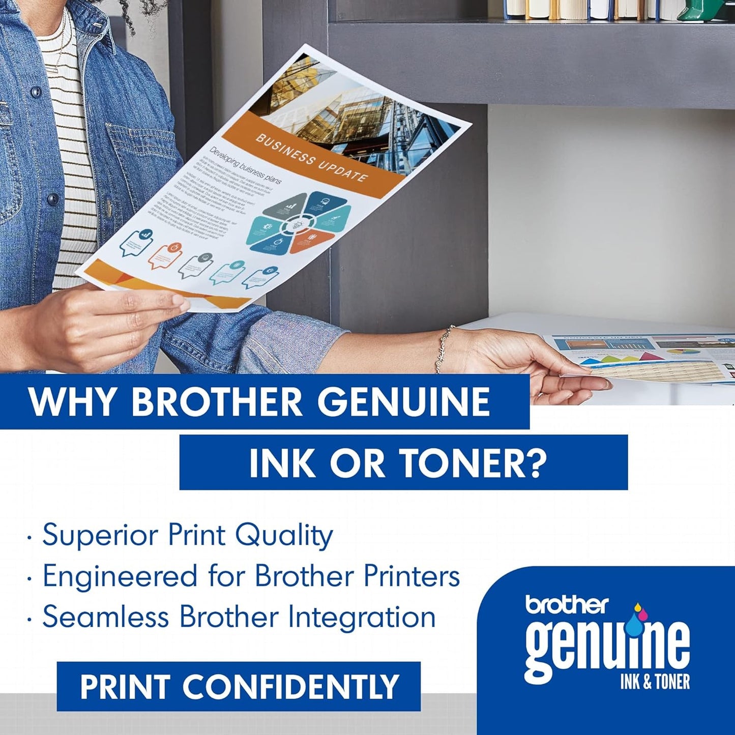 Genuine TN223M Standard Yield Magenta Toner Cartridge (TN223 Series) (For Use with HL-3210CW, HL-3270CDW, HL-3230CDN, MFC-L3770CDW, MFC-L3750CDW Printers