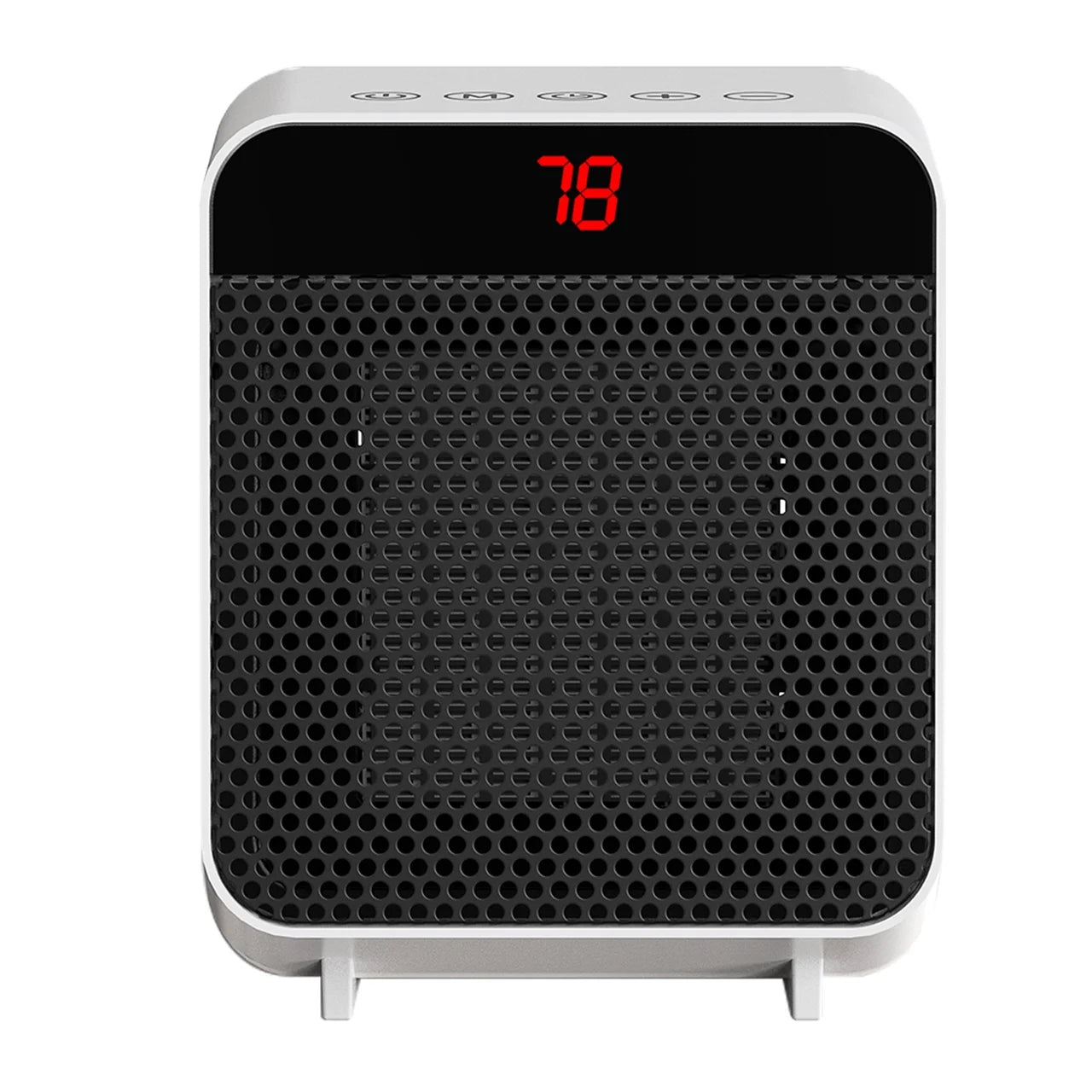 Soleil Electric Digital Ceramic Heater 1500W Indoor White PTC-916W