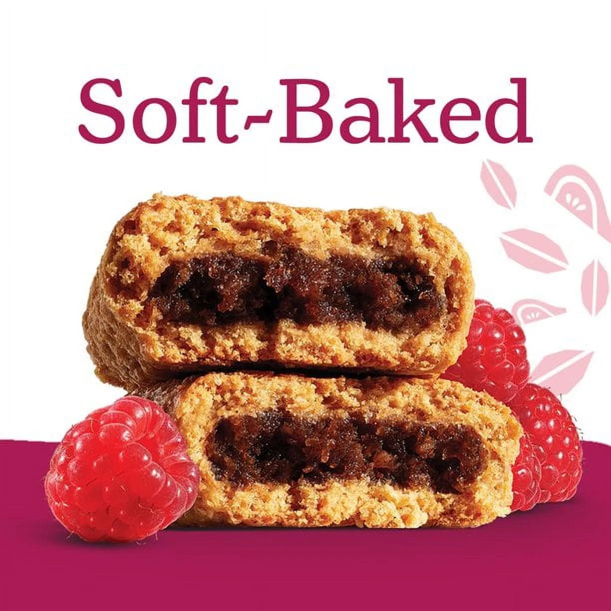 , Raspberry Fig Bar, Twin Pack, 2 Oz Each, 18 Count Box ( 2 Box )