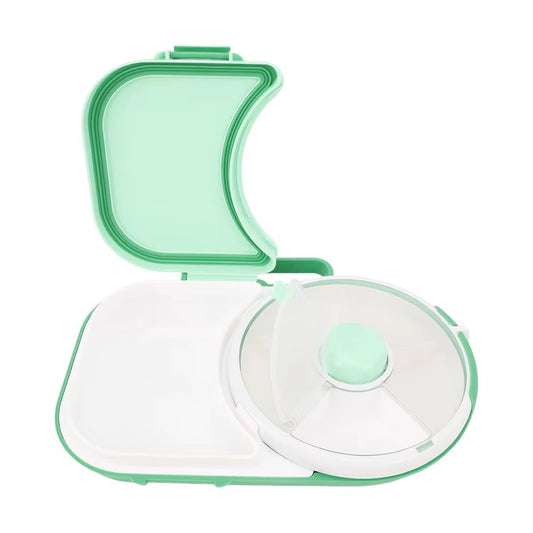 Kids Lunch Box Rotating Lunch Boxes for Kids Children Lunchbox with Small Snack Spinner Portable Lunch Container with 5