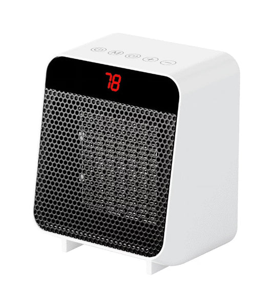 Soleil Electric Digital Ceramic Heater 1500W Indoor White PTC-916W